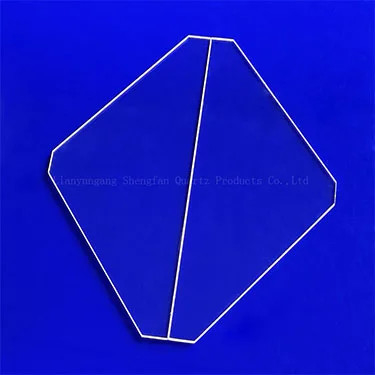Professional Custom UV Transparent Quartz Window (cửa sổ thạch anh thông minh)