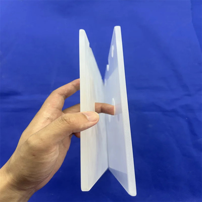Chuyên nghiệp tùy chỉnh chống nhiệt độ cao Frosted Perforated Quartz Glass Sheet