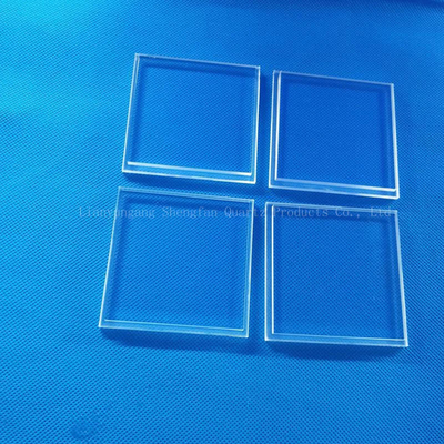 Nhà máy tùy chỉnh chống nhiệt độ cao minh bạch bước Quartz tấm thủy tinh