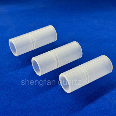 CNC hoàn thiện ống thạch anh mờ chống ăn mòn