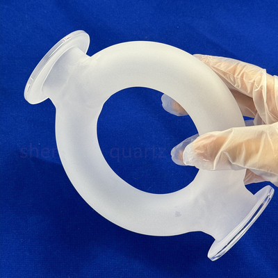 Nhiệt độ cao và chống ăn mòn thiết bị thạch anh mờ tùy chỉnh