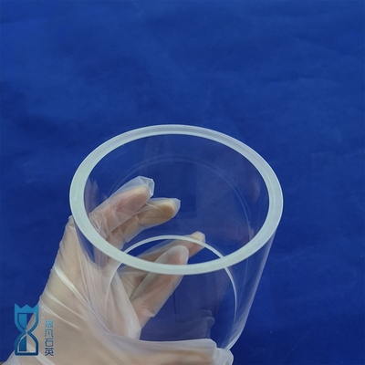 Ứng dụng tùy chỉnh Độ tinh khiết cao minh bạch mịn kính ống ống