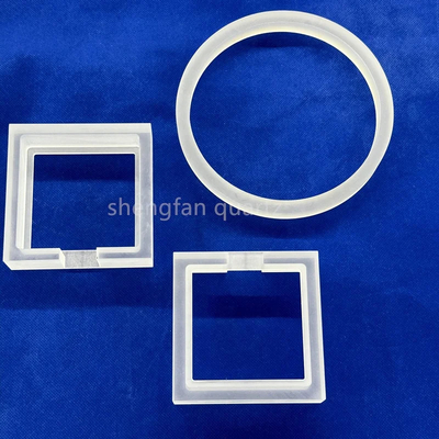 Nhà máy tùy chỉnh chống nhiệt độ cao nhẫn thạch anh mờ