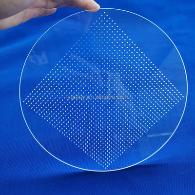Chuyên nghiệp tùy chỉnh UV Laser xuyên suốt đục mảng thạch anh