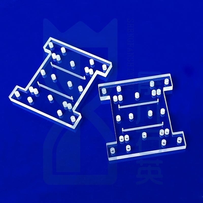 CNC hoàn thiện tùy chỉnh cao ánh sáng truyền thanh thạch anh bước