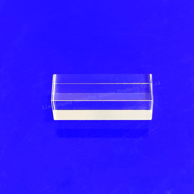 Nhà máy tùy chỉnh UV High Transmittance Prism Window Quartz Window Piece