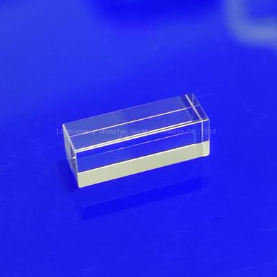 Nhà máy tùy chỉnh UV High Transmittance Prism Window Quartz Window Piece