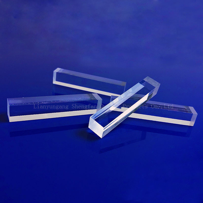 Nhà máy tùy chỉnh UV High Transmittance Prism Window Quartz Window Piece