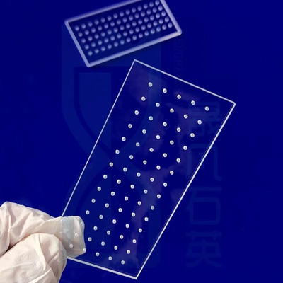 Chuyên nghiệp tùy chỉnh tia cực tím laser lỗ thủy tinh thạch anh