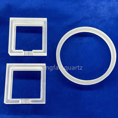 Chuyên nghiệp tùy chỉnh Opaque Quartz Ring chống nhiệt độ cao