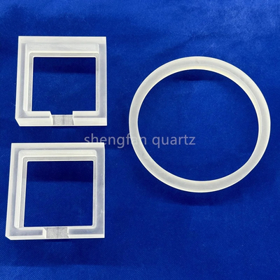 Chuyên nghiệp tùy chỉnh Opaque Quartz Ring chống nhiệt độ cao