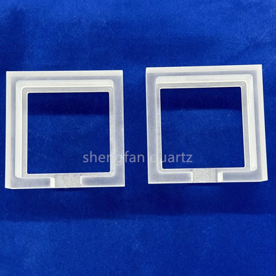 Chuyên nghiệp tùy chỉnh Opaque Quartz Ring chống nhiệt độ cao