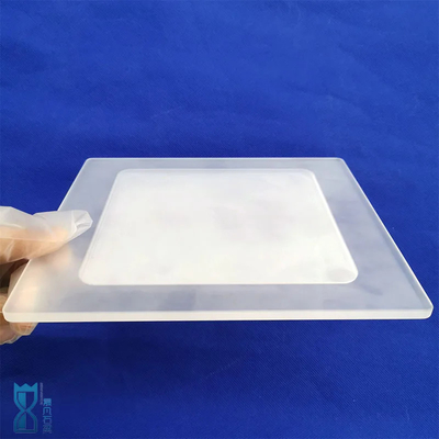 Chuyên nghiệp tùy chỉnh Opaque Quartz Slotted Bảng chống nhiệt độ cao