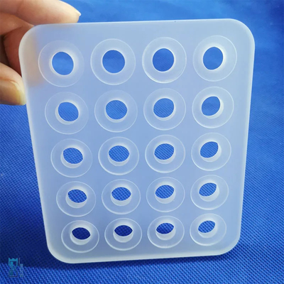 Chuyên nghiệp tùy chỉnh opaque vỏ thạch anh lỗ chống nhiệt độ cao