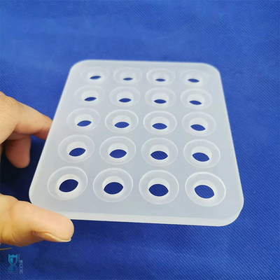 Chuyên nghiệp tùy chỉnh opaque vỏ thạch anh lỗ chống nhiệt độ cao