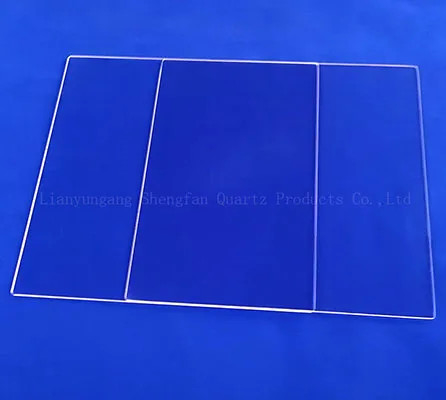 Chuyên nghiệp tùy chỉnh UV minh bạch siêu mỏng Quartz tấm thủy tinh