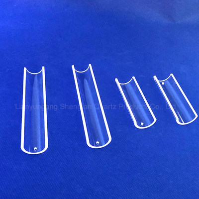 Bụi thủy tinh đá thạch anh bán tròn trong suốt Độ cứng cao