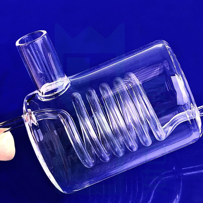 Nhà máy phòng thí nghiệm tùy chỉnh nhiệt độ cao và chống ăn mòn ống xoắn ốc thạch anh
