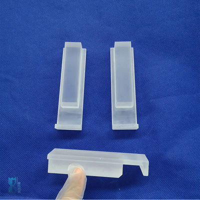 Nhà máy tùy chỉnh chống nhiệt độ cao opaque Perforated Quartz Sheet