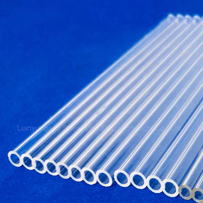 Nhà máy tùy chỉnh nhiệt độ cao và tinh khiết cao ống thủy tinh thạch anh
