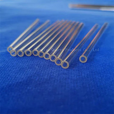 Nhà máy tùy chỉnh nhiệt độ cao và tinh khiết cao ống thủy tinh thạch anh