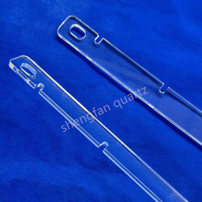 UV tùy chỉnh Kháng nhiệt Silicon Quartz thủy tinh mỏng Clear Quartz Glass Substrate Quartz tấm khoan