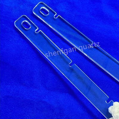 UV tùy chỉnh Kháng nhiệt Silicon Quartz thủy tinh mỏng Clear Quartz Glass Substrate Quartz tấm khoan