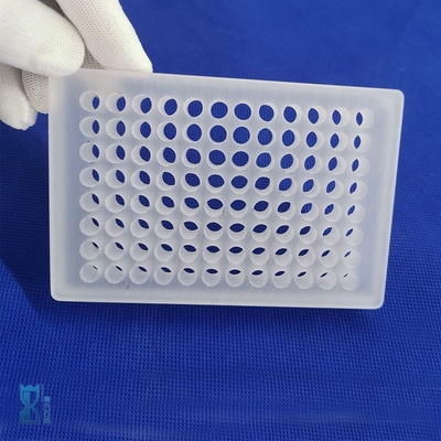 Custom Ultra Thin Clear Quartz Glass Plate Bảng quang tròn với Quartz cắt