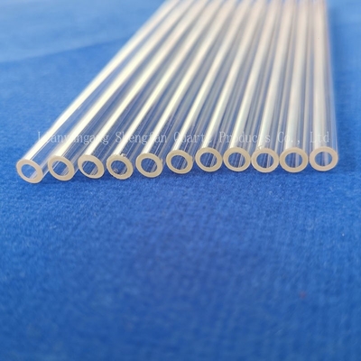 Nhà máy nhiệt độ cao ống thạch anh trong suốt Nhà cung cấp ống thạch anh trong suốt kính với nhà sản xuất chuyên nghiệp