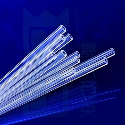 Nhà máy nhiệt độ cao ống thạch anh trong suốt Nhà cung cấp ống thạch anh trong suốt kính với nhà sản xuất chuyên nghiệp
