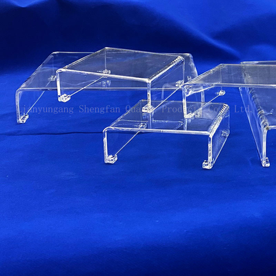 Đồ thủy tinh trong suốt hình vuông Petri Laboratory Glassware with sio2 Chemical Composition
