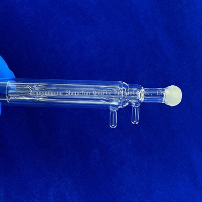 Máy chế tùy chỉnh chính xác cao Quartz đầu quả bóng hàn quang điện quang thông minh ống đầu quả bóng quartz thủy tinh