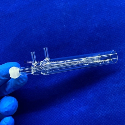 Máy chế tùy chỉnh chính xác cao Quartz đầu quả bóng hàn quang điện quang thông minh ống đầu quả bóng quartz thủy tinh