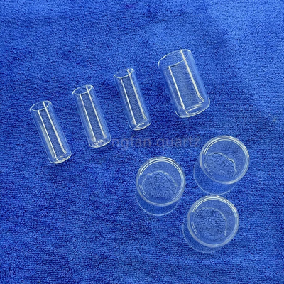 Nhà máy tùy chỉnh chống ăn mòn Quartz Beaker trong suốt