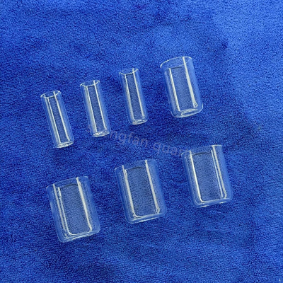 Nhà máy tùy chỉnh chống ăn mòn Quartz Beaker trong suốt