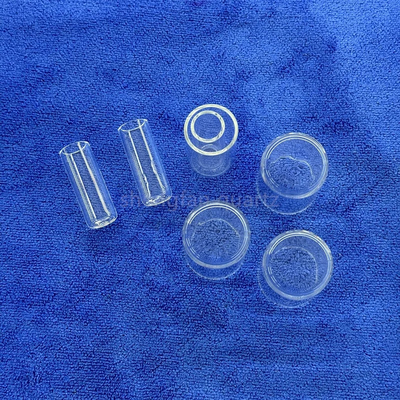 Nhà máy tùy chỉnh chống ăn mòn Quartz Beaker trong suốt