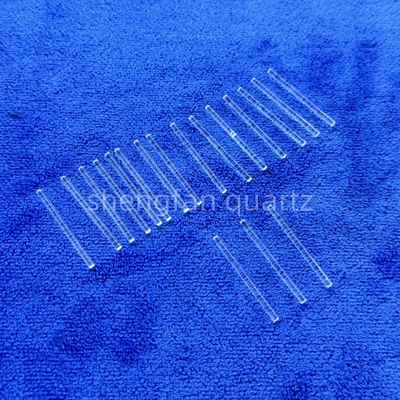 2.1mm Chiều kính thạch anh Glass Rod Frosted Transparent