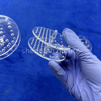 Nhà sản xuất Giá rẻ Clear Quartz Glass Plate Chất lượng cao đánh bóng