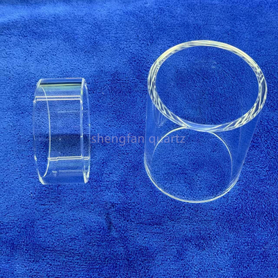 Khách hàng hồng ngoại nấu chảy ống silica chống nhiệt độ tinh khiết cao