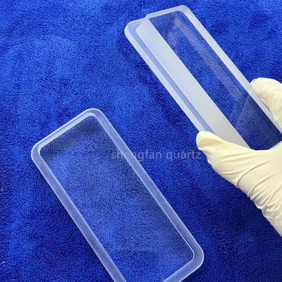 Tùy chỉnh chống ăn mòn thạch anh minh bạch không mờ Bảng bước nhiệt độ cao
