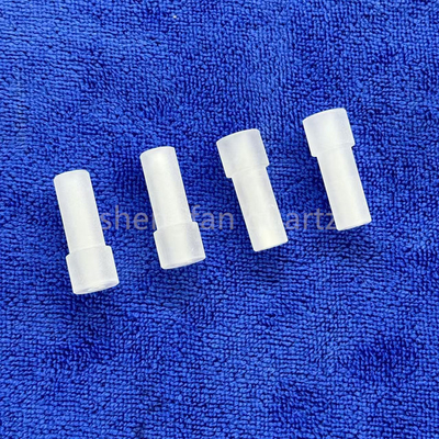 Nhà máy tùy chỉnh cao độ chính xác bước khoan Frosted Quartz Opaque Phần