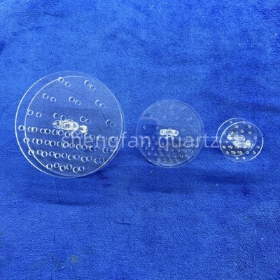 CNC hoàn thiện tùy chỉnh nhiệt độ cao Quartz hàn tấm đâm