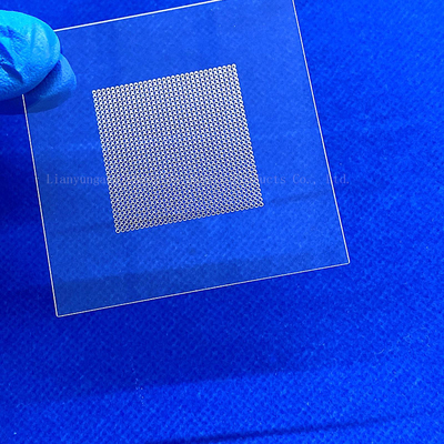 99.99% Quartz cao độ tinh khiết tấm Laser Grooving Liền Silicon Quartz Glass Window Quartz Glass Sheet