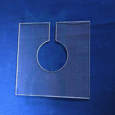 Tùy chỉnh Transparent UV Fused Silica Sheet Plate cho đèn LED UVc