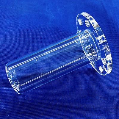 CNC hoàn thiện niêm phong Quartz Flange hàn và khoan