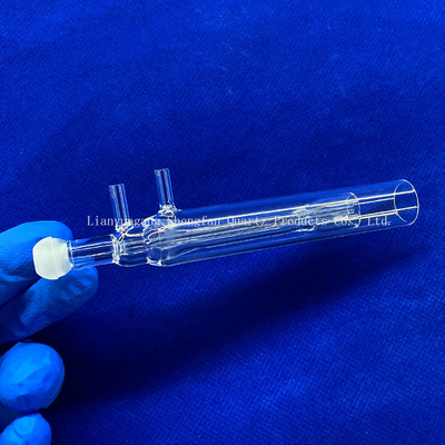 Độ chính xác cao chống ăn mòn Quartz đầu quả bóng ống niêm phong nhiệt độ cao