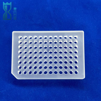 Đơn vị thông minh Frosted Quartz quang 96 Well Plate Kháng ăn mòn nhiệt độ cao
