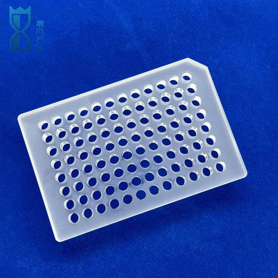 Đơn vị thông minh Frosted Quartz quang 96 Well Plate Kháng ăn mòn nhiệt độ cao