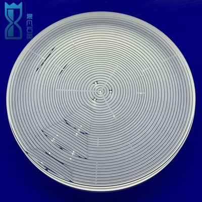 Nhà máy tùy chỉnh độ chính xác cao kheo Quartz Bảng khoan Quartz chảy mịn mịn mịn mịn mịn mịn