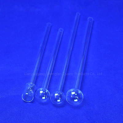 Nhà máy Quartz thiết bị tùy chỉnh Phòng thí nghiệm Quartz ống thủy tinh chống nhiệt độ cao